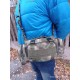 Тактическая поясная сумка с плечевым ремнём. МОХ.