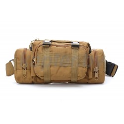 Тактическая поясная сумка с плечевым ремнём. ПЕСОК.